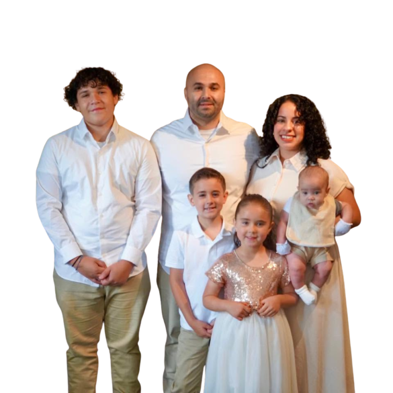 Javier Santos and family of Connecticut House Painters
